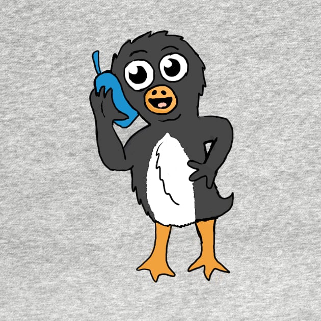 Cellphone Penguin by Eric03091978